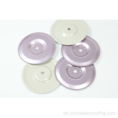 Beschichtet PVC Pink Round Plate/Wahser